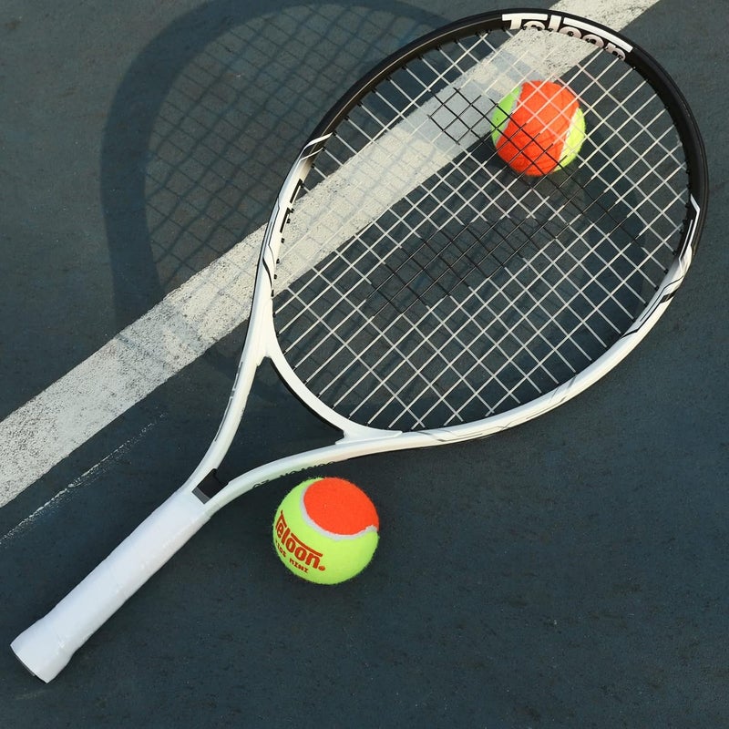 Teloon Kids Tennis Racket, 19"-25" Inch Youth Tennis Racquet with Cover, Junior Tennis Racquet for Kids Children Boys Girls Age 3-12. - Image 5